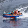 Плаващо устройство за теглене O'Brien Heli 3 Boat Tube Orange / Blue 9