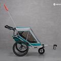 Qeridoo Speedkid2 двойно ремарке за велосипед, синьо Q-SK2-21-P 14