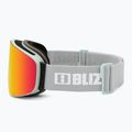 Скиорски очила Bliz Flow matt light grey/brown red multi/pink 5