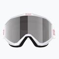 Детски скиорски очила Bliz Liner Jr white pink logo/pink&silver mirror 2