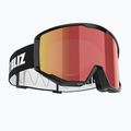 Скиорски очила Bliz Spark black/brown&red