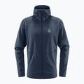 Мъжки суитшърт за трекинг Haglöfs Skuta Hood navy blue 605071