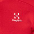 Дамски суитшърт Haglöfs Buteo Mid от полар червен 605074 3