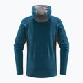 Мъжки суитшърт за трекинг Haglöfs L.I.M Mid Comp Hood blue 605254 2