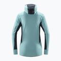 Дамски суитшърт за трекинг Haglöfs L.I.M Mid Comp Hood blue 605255 2