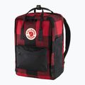 Fjällräven Kanken Re-Wool Раница за лаптоп 15" червено/черно 3