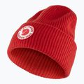 Зимна шапка Fjällräven 1960 Logo Hat true red