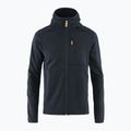 Мъжки суитшърт за трекинг Fjällräven Keb Fleece Hoodie navy blue F81878