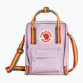 Fjällräven Kanken Rainbow Sling 2,5 л пастелна лавандула/дъга