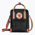 Fjällräven Kanken Rainbow Sling 2,5 л черно/дъга