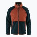 Мъжки суитчър от полар Fjällräven Vardag Pile navy/autumn leaf