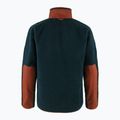 Мъжки суитчър от полар Fjällräven Vardag Pile navy/autumn leaf 2