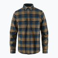 Мъжка риза Fjällräven Singi Heavy Flannel dark navy/buckwheat brown