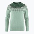 Дамски пуловер Fjällräven Övik Knit Sweater mistry green/deep patina