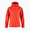 Дамско яке за дъжд Fjällräven HC Hydratic Trail flame orange