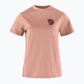 Дамска тениска за трекинг Fjällräven Fox Boxy Logo dusty rose