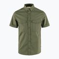 Fjällräven Övik Air Stretch тениска лавров зелен