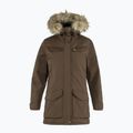 Дамско топло яке Fjällräven Nuuk Parka тъмен дъб
