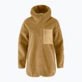 Дамски суитшърт Fjällräven Vardag Pile Fleece Long buckwheat brown 9