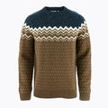 Дамски пуловер Fjällräven Övik Knit Sweater dark oak/navy