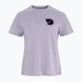 Дамска тениска Fjällräven Fox Boxy Logo lavender mist