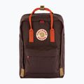 Градска раница Fjällräven Kanken Koncept Laptop 15" 18 l black oak/rowan red
