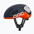 Велосипедна каска POC Amidal apatite navy matt/orange matt/hydrogen white matt 4