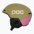 Скиорска каска POC Obex Contour olivine green matt/thulite pink matt 2