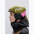 Скиорска каска POC Obex Contour olivine green matt/thulite pink matt 7