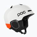Скиорска каска POC Fornix MIPS hydrogen white/fluorescent orange