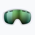 Скиорскa маска POC Fovea Mid hydrogen white/partly sunny green 2
