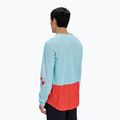 Мъжка велосипедна блуза с дълъг ръкав POC Motion Air Jersey lazurite blue/carnelian orange 2