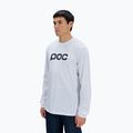 Блуза с дълъг ръкав POC Tee hydrogen white/lazurite blue
