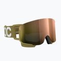 Скиорскa маска POC Nexal olivine green/partly sunny rose gold 2