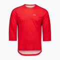 Мъжка тениска за колоездене POC Motion Air Jersey 3/4 prismane red 3