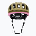 Велосипедна каска POC Cularis olivine green matt/thulite pink matt 2