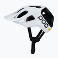 Велосипедна каска POC Cularis hydrogen white/uranium black matt с лого 3