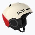 Скиорска каска POC Fornix BC rouge/blanc