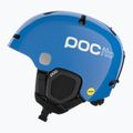 Детска скиорска каска POC POCito Fornix MIPS fluorescent blue 2
