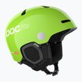 Детска скиорска каска POC POCito Fornix MIPS fluorescent yellow/green