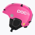 Детска скиорска каска POC POCito Fornix MIPS fluorescent pink 2