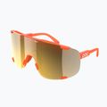 Слънчеви очила POC Devour fl.orange translucent/clarity road/partly sunny gold