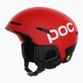 Ски каска POC Obex BC MIPS prismane red matt