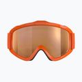 Детски скиорски очила POC POCito Iris fluorescent orange/partly sunny light orange 2