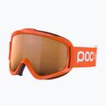 Детски скиорски очила POC POCito Iris fluorescent orange/partly sunny light orange 3