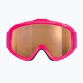 Детски скиорски очила POC POCito Iris fluorescent pink/partly sunny light orange 2