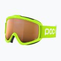 Детски скиорски очила POC POCito Iris fluorescent yellow/green/partly sunny light orange 3