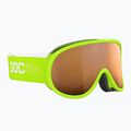 Детски скиорски очила POC POCito Retina Jr S2 fluorescent yellow/green/partly sunny light orange