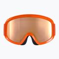 Детски скиорски очила POC POCito Opsin fluorescent orange/partly sunny light orange 2