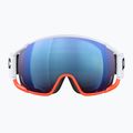 Ски очила POC Zonula Race hydrogen white/zink orange/partly blue 2